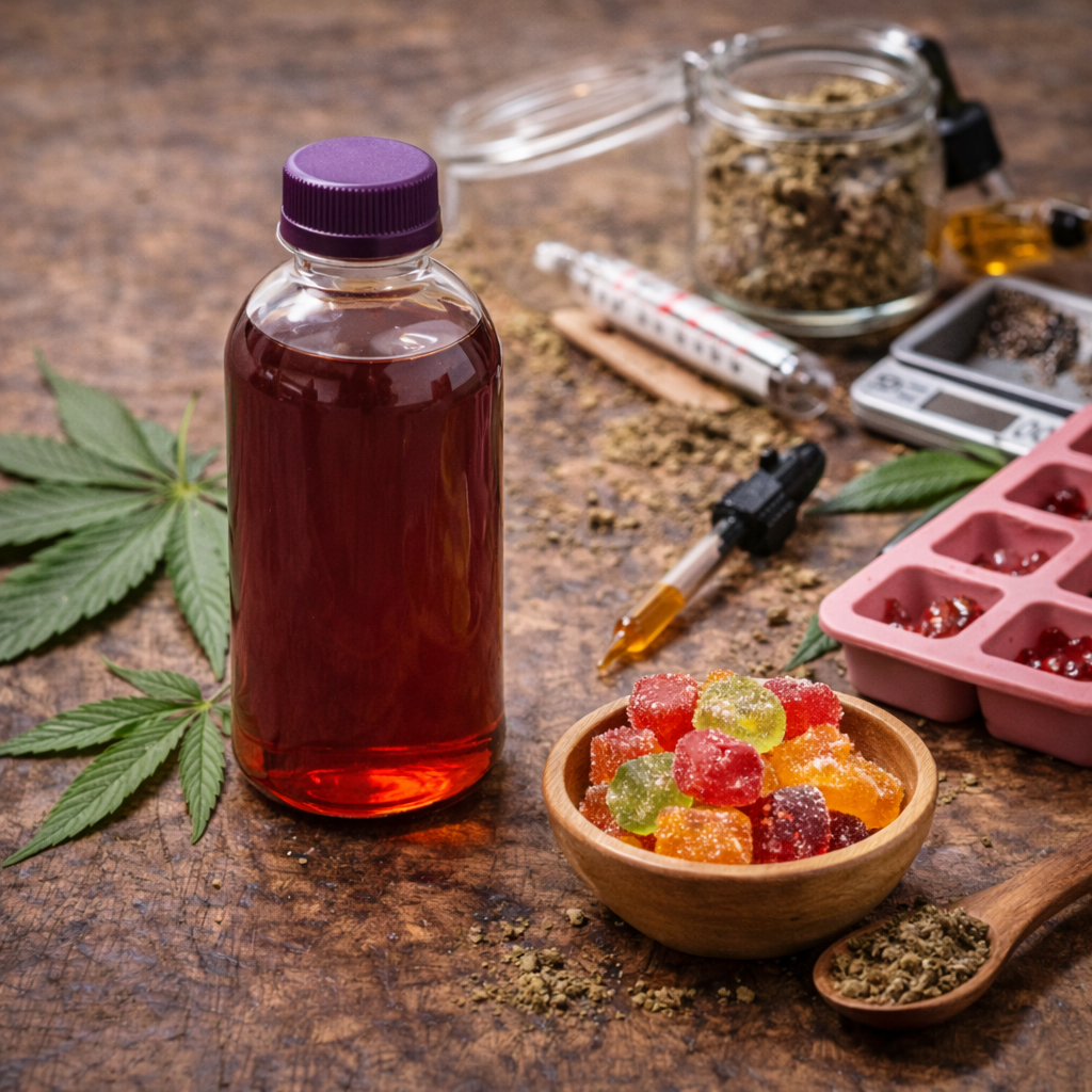 Warum unser Sirup-Ansatz einfacher ist als klassische Edibles