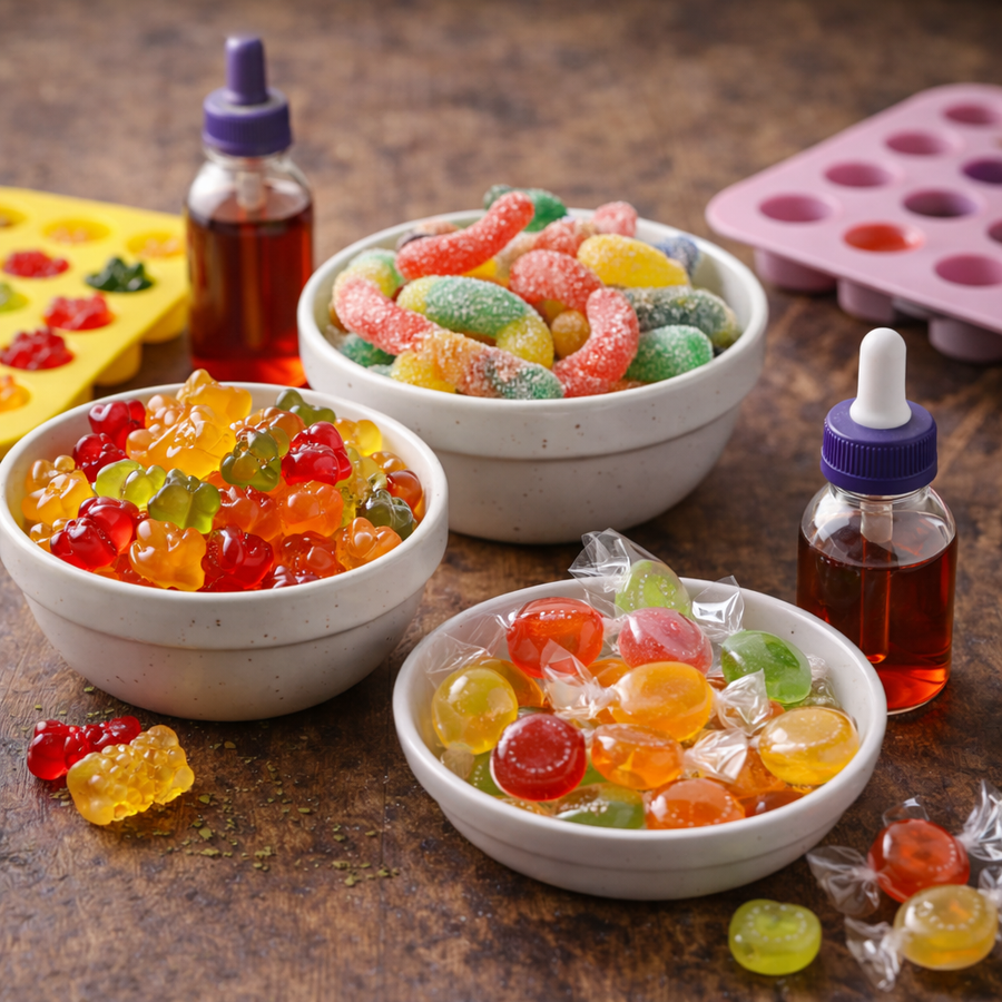 Gummibärchen, Sours oder Candys: Welche süßen DIY-Edibles passen besser zu dir?