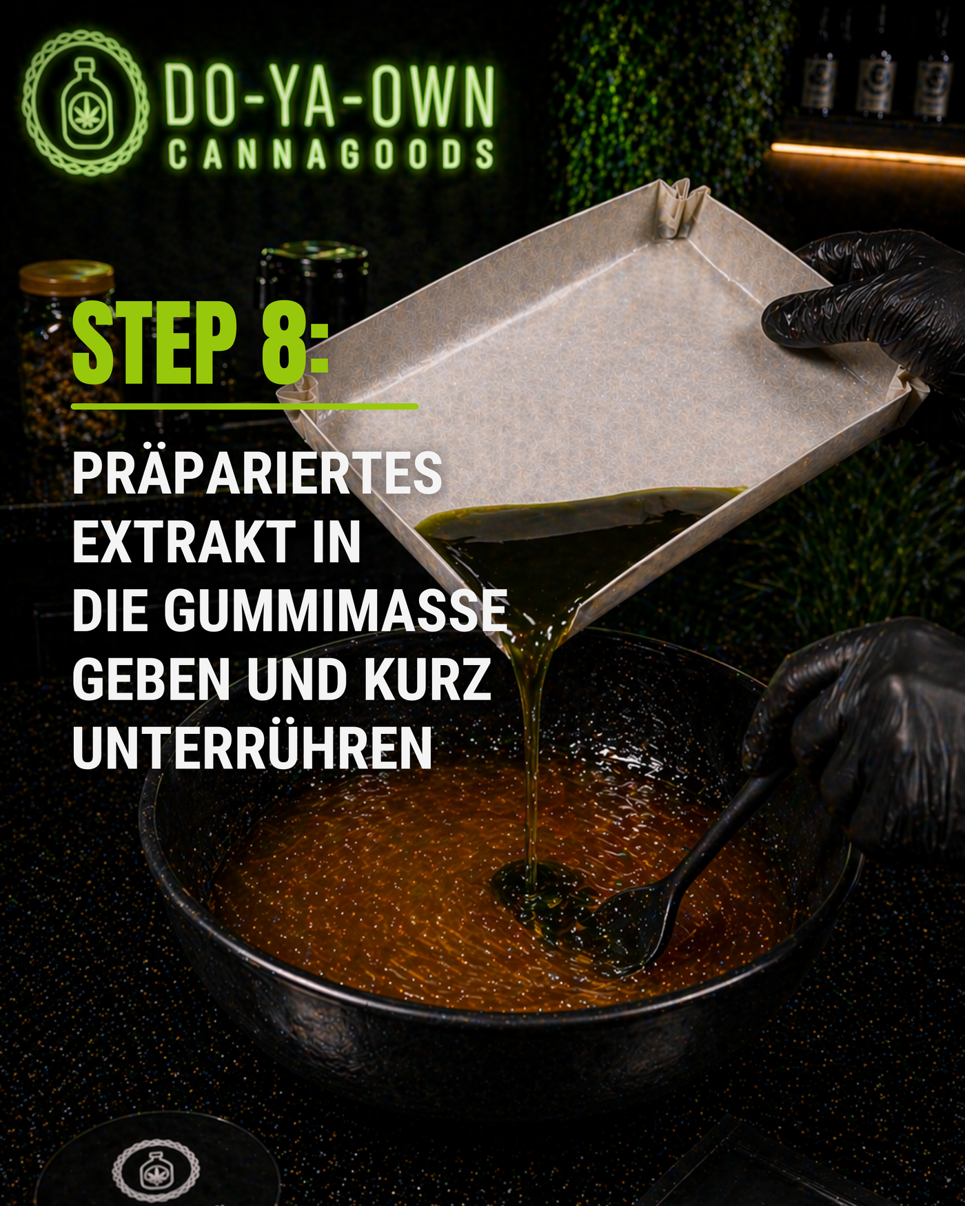 RainbowGummies DIY-Kit für Nerd-Gummies Herstellung Schritt 10