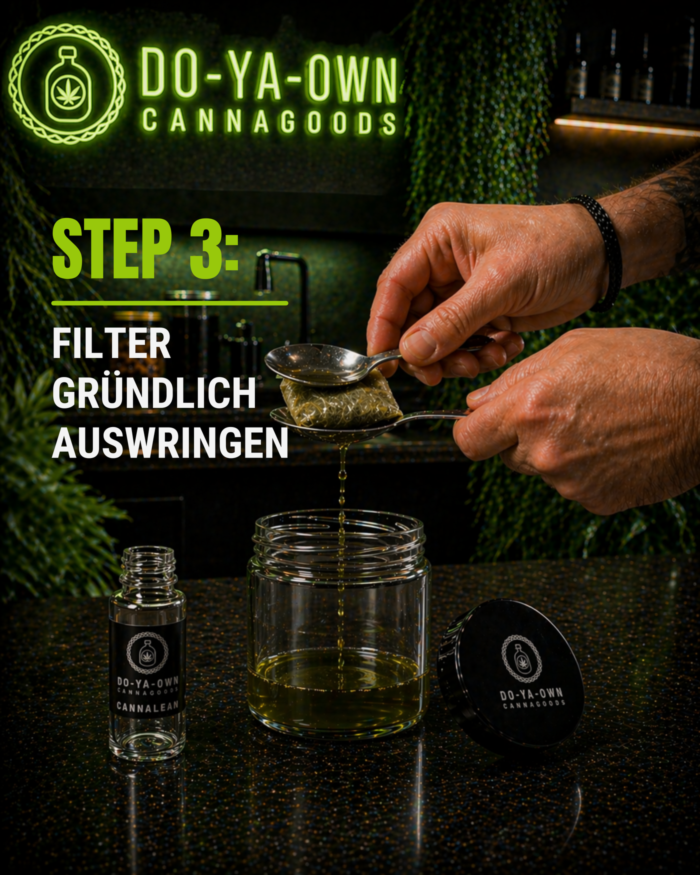 CannaVape DIY-Kit für Vape-Pens | Blue Zushi Edition Herstellung Schritt 4