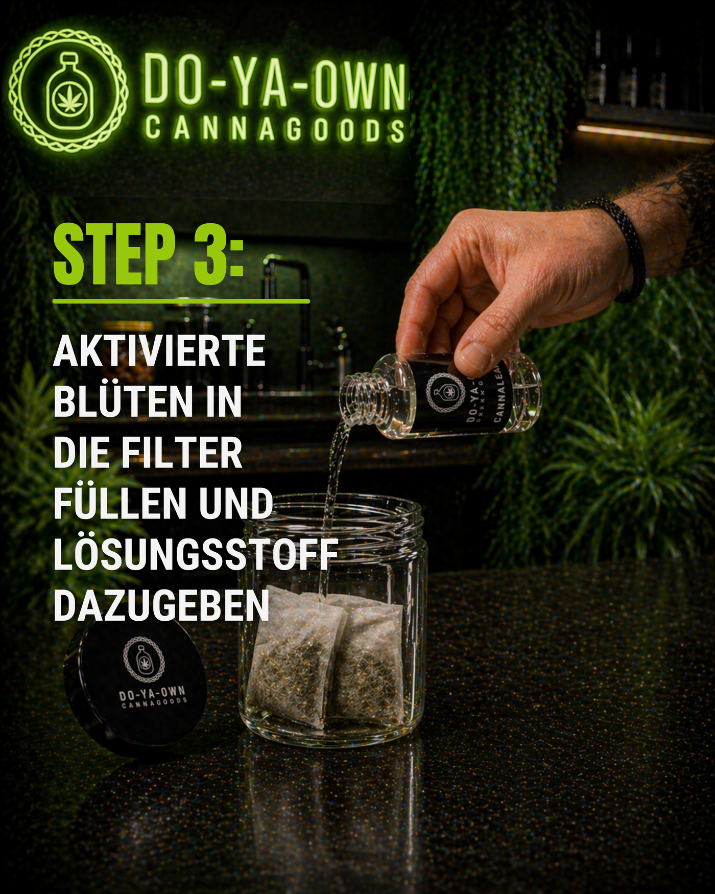 CannaSours DIY-Kit für saure Gummies Herstellung Schritt 4