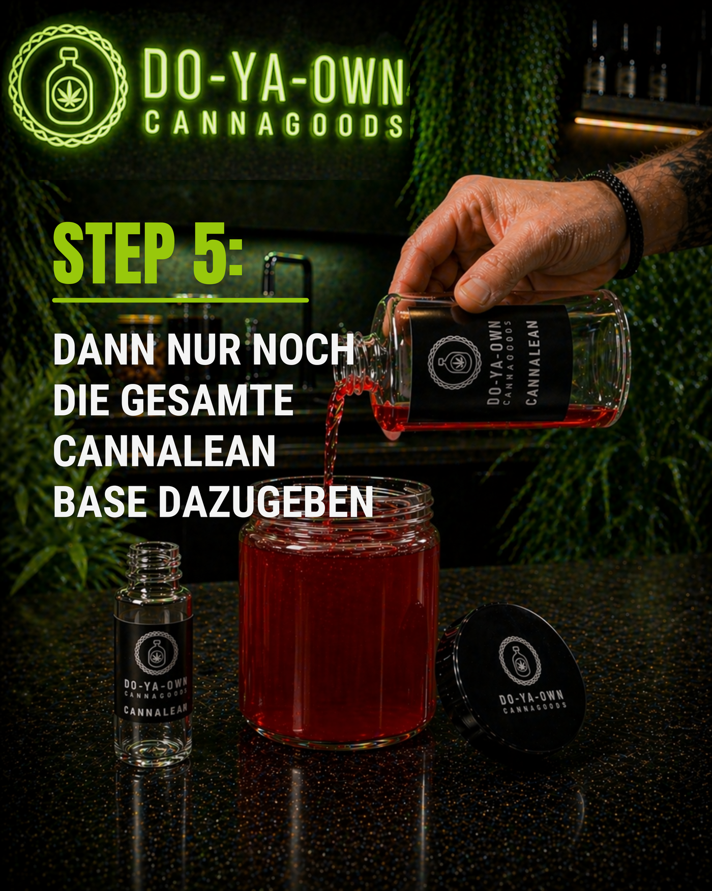 CannaLean Cherry Production Kit Herstellung Schritt 7