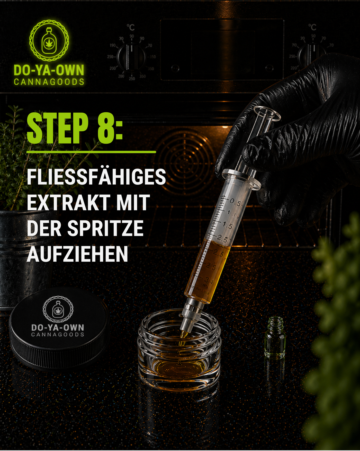 CannaVape DIY-Kit für Vape-Pens | Blue Zushi Edition Herstellung Schritt 9