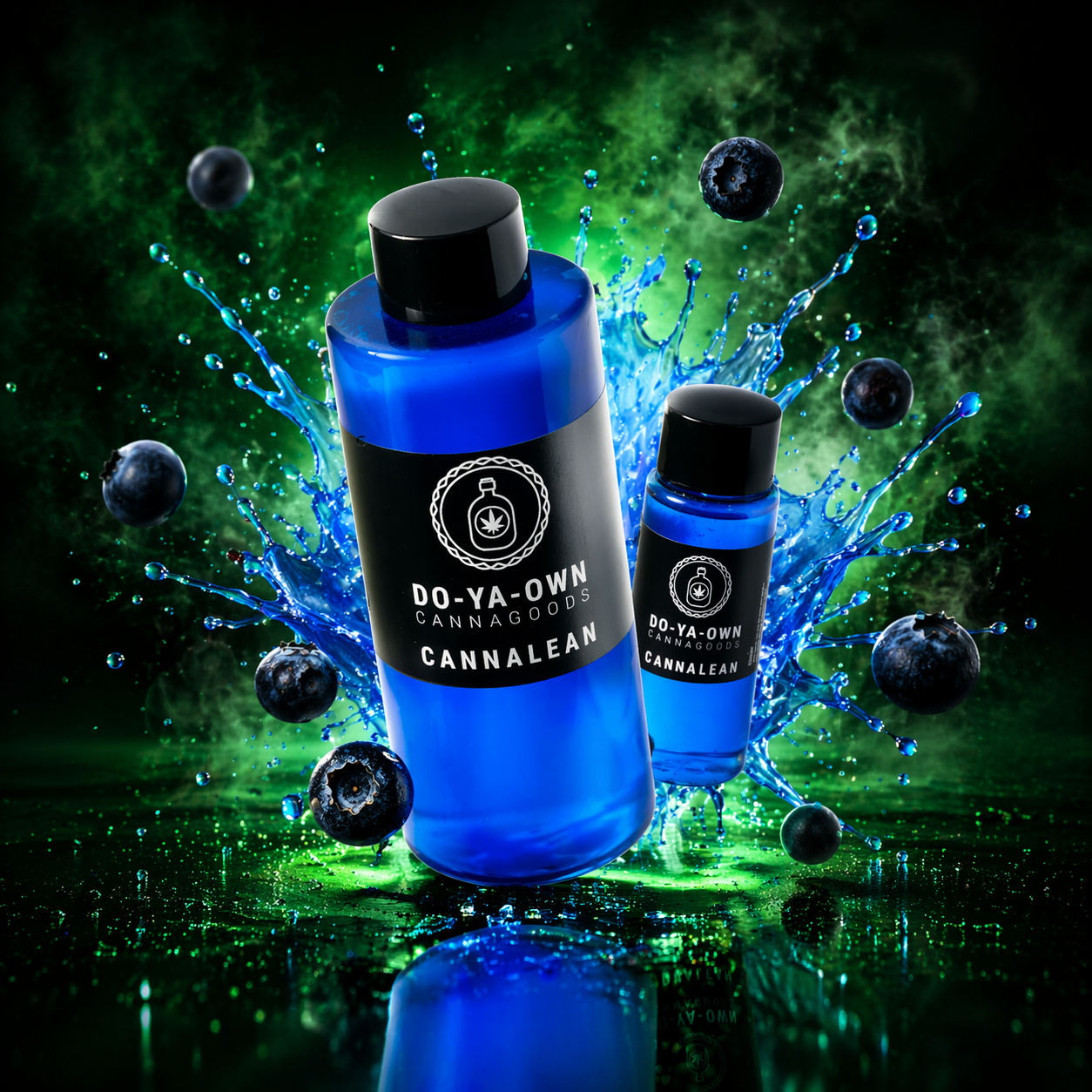 CannaLean Blueberry DIY-Kit für Sirup