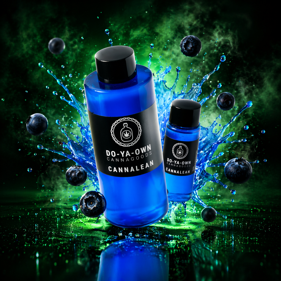 CannaLean Blueberry DIY-Kit für Sirup