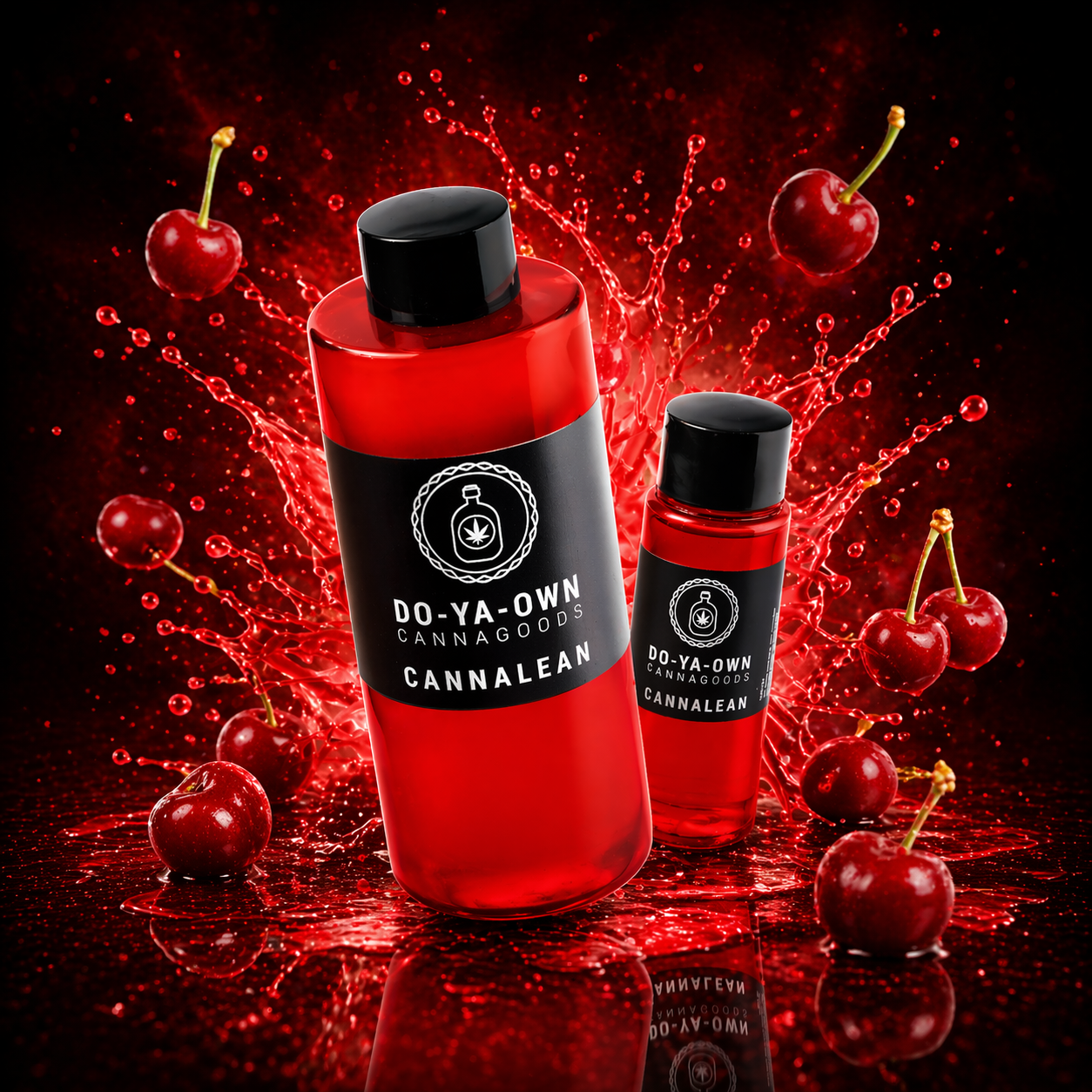 CannaLean Cherry DIY-Kit für Sirup
